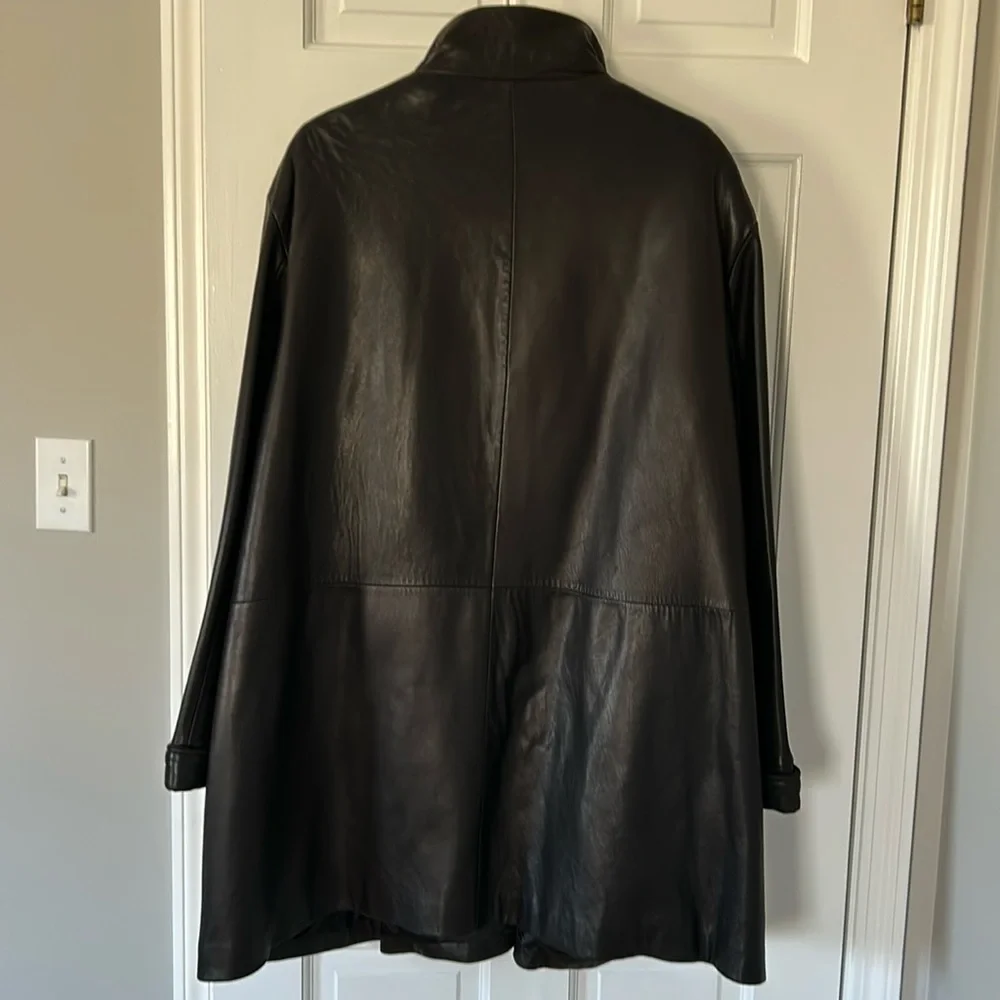 Tibor Leathers - Women’s Black Thermolite Insulated Jacket, 3x - Picture 2 of 13